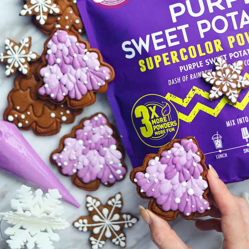 Purple Sweet Potato Powder - Premium natural food coloring powder from Suncore Foods - starting at $20.99 and available in larger sizes! Shop now at www.suncorefoods.com