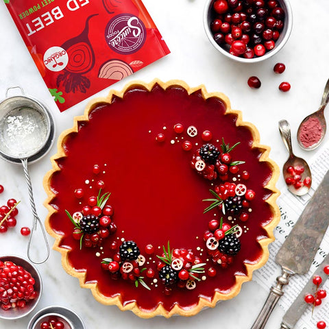 Cranberry Pomegranate Tart