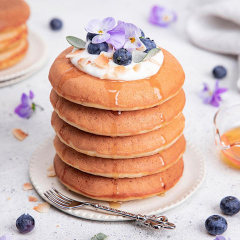 Yellow Goldenberry Pancakes