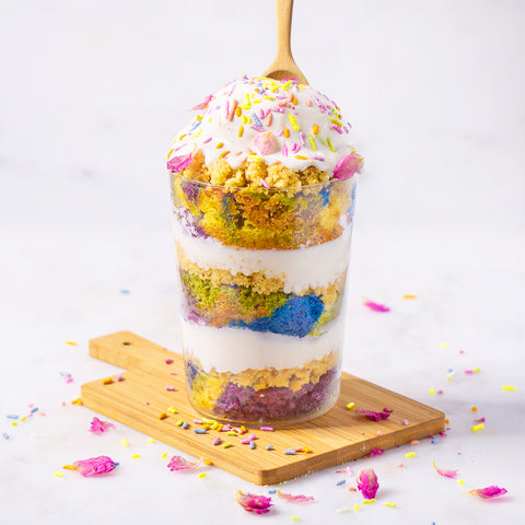 Rainbow Tower Trifle