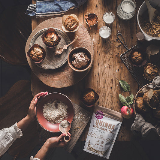 Suncore Foods Apple Quinoa Muffins