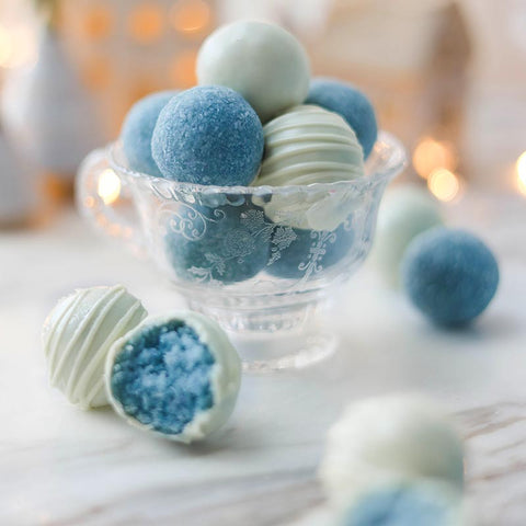 Aqua Blue Spirulina Coconut Bounty Balls