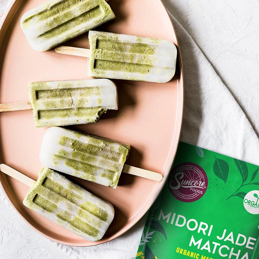 Suncore Foods Avocado Banana Matcha Chia Seeds Creamsicles