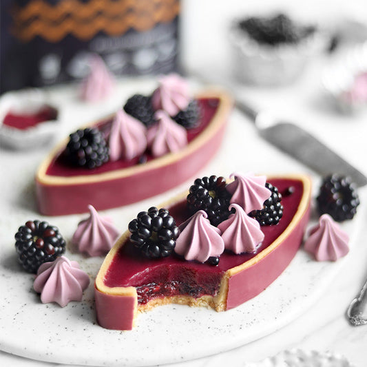 Suncore Foods® Blackberry Ebony Carrot Tart