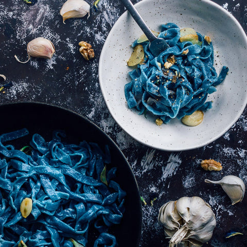 Beautiful Blue Butterfly Pea Fettuccine