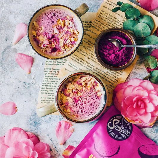 Suncore Foods Pink Pitaya Latte