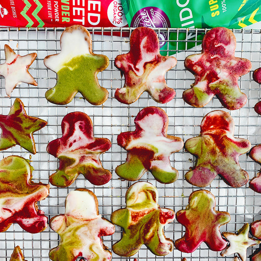 Suncore Foods Tie-Dye Festive Gingerbread Cookies