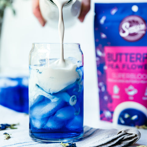 Blue Butterfly Pea Latte