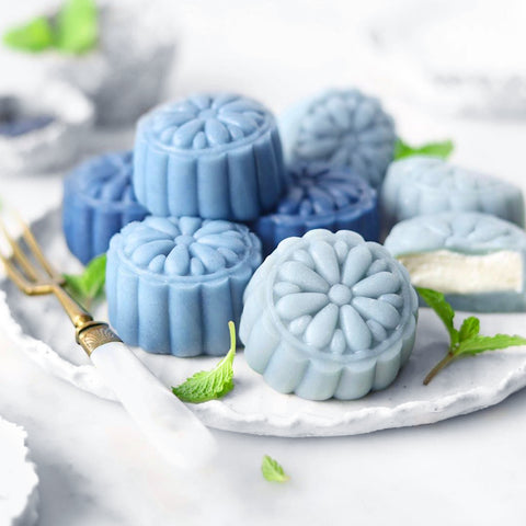 Blue Butterfly Mochi Coconut Ice Cream