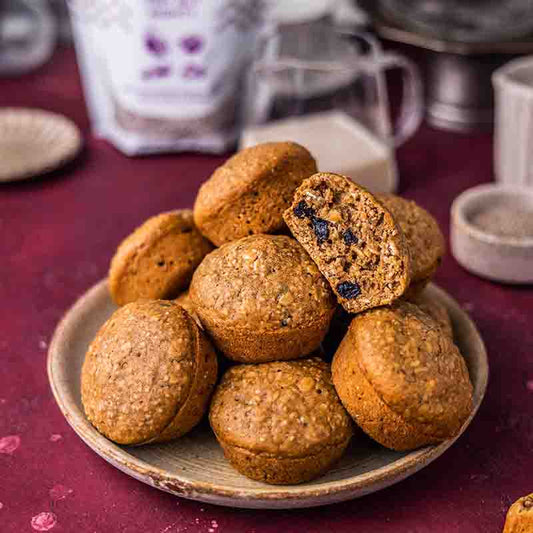 Suncore Foods Chia Cinnamon Raisin Oatmeal Muffins