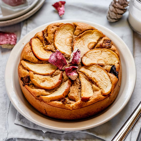 Cinnamon Apple Hemp Cake