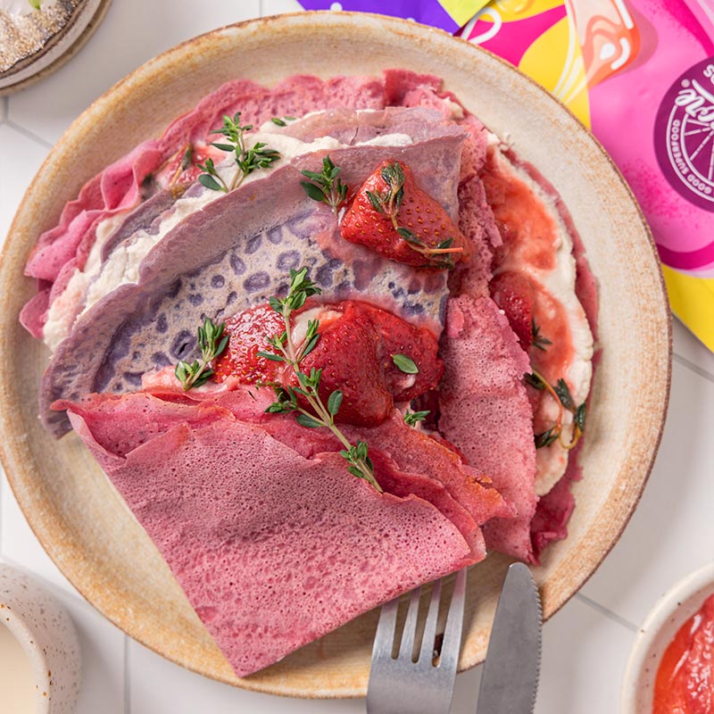 Suncore Foods® Colorful Crepes