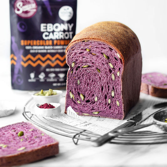 Suncore Foods Ebony Carrot Pumpkin Seed Loaf Bread