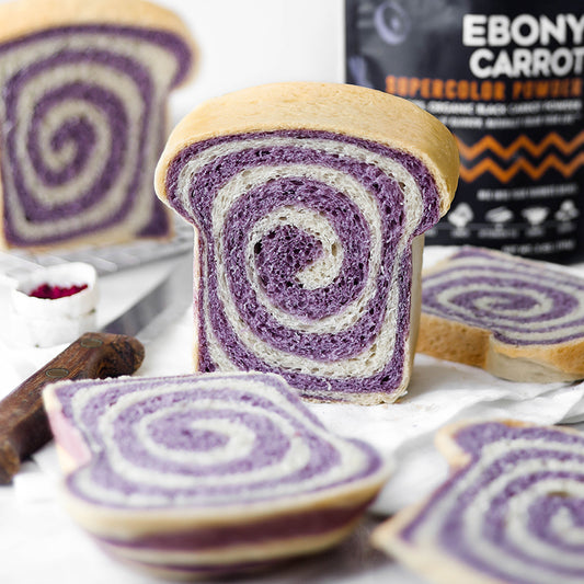 Suncore Foods Ebony Carrot Purple Swirl Bread