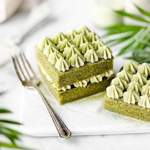 Emerald Pandan Milk Layer Cake