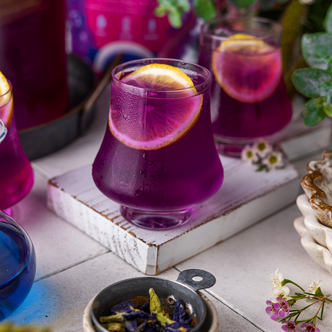 Enchanted Wonderland Butterfly Pea Lemonade