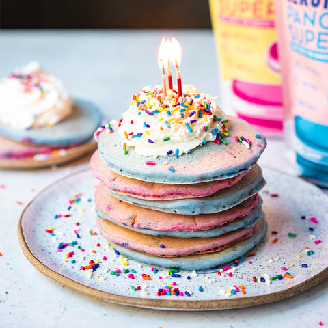 Funfetti Sprinkle Birthday Pancakes