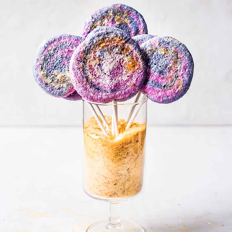 Suncore Foods Sparkly Galaxy Meringue Pops