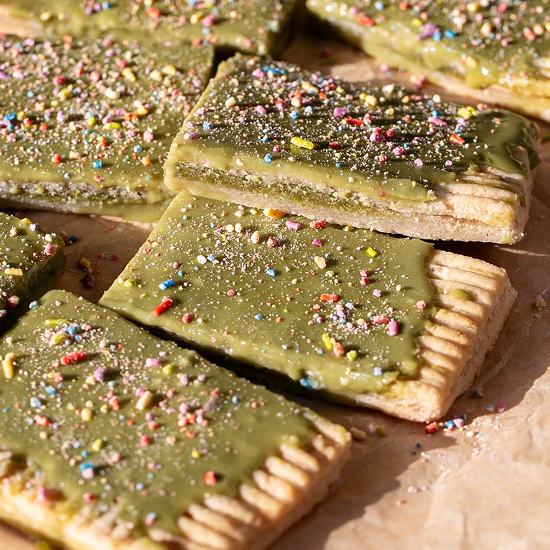 SUNCORE FOODS® Giant Frosted Matcha Pop Tarts