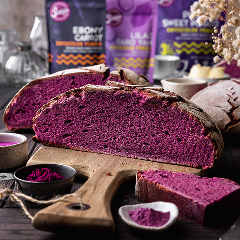Gluten-Free Violet Purple Sourdough