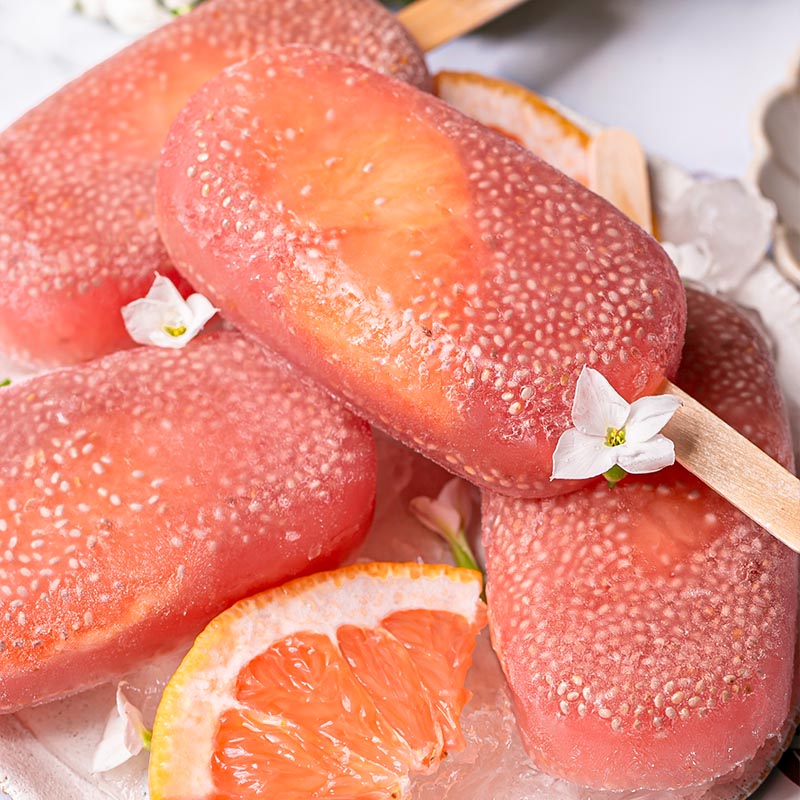 Suncore Foods® Pink Grapefruit Pitaya Chia Seeds Popsicles