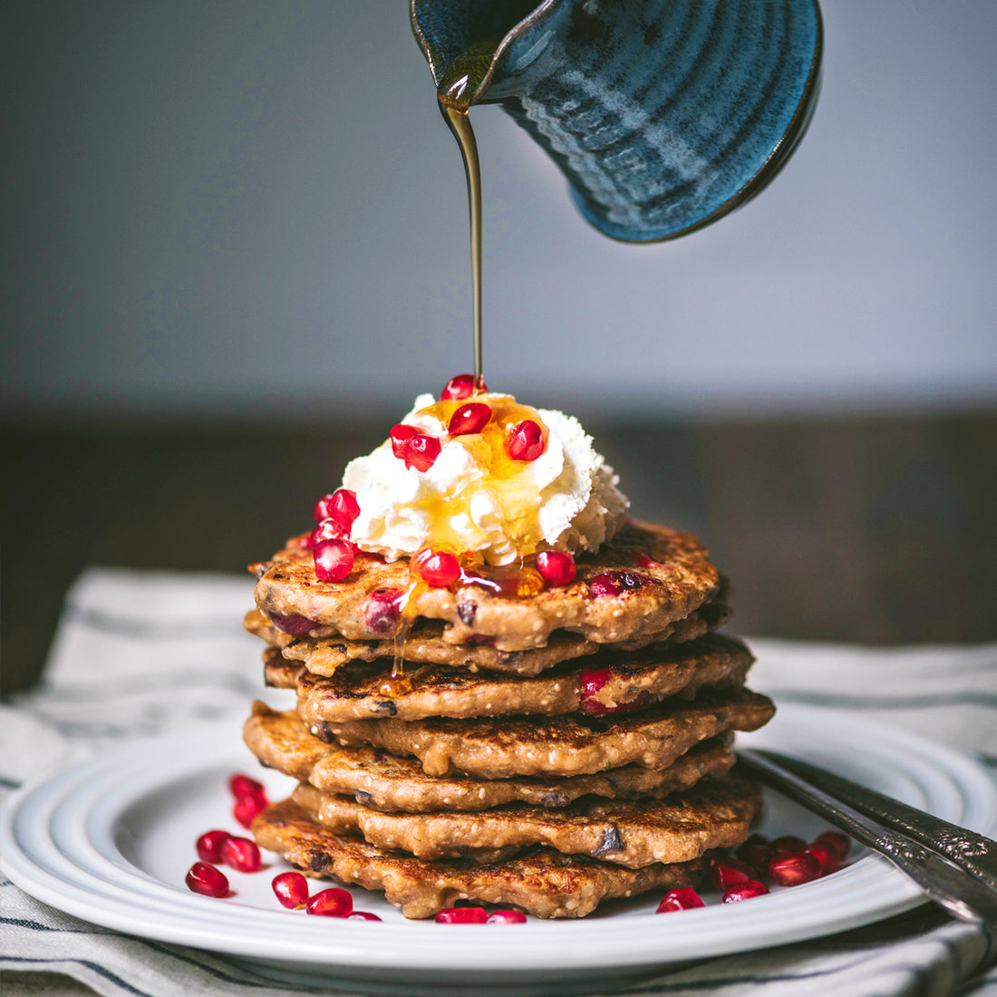 Suncore Foods Cranberry Hemp Chia Seed Pancakes