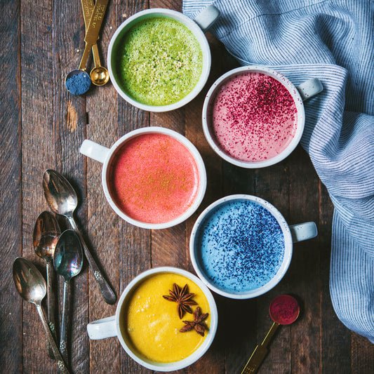 Suncore Foods Rainbow Color Lattes
