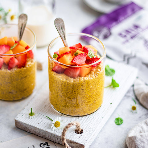 Mango Chia Pudding Cups