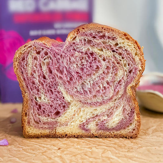 Suncore Foods Marbled Purple Tangzhong Brioche