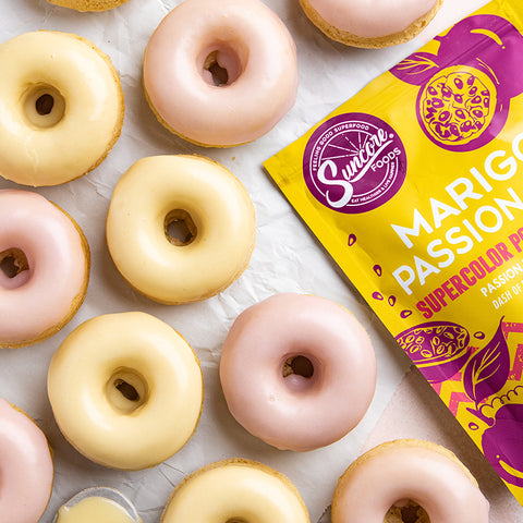 Island Marigold Passion Fruit Tropical Donuts