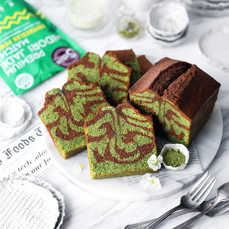 Suncore Foods Matcha & Chocolate Marble Cake