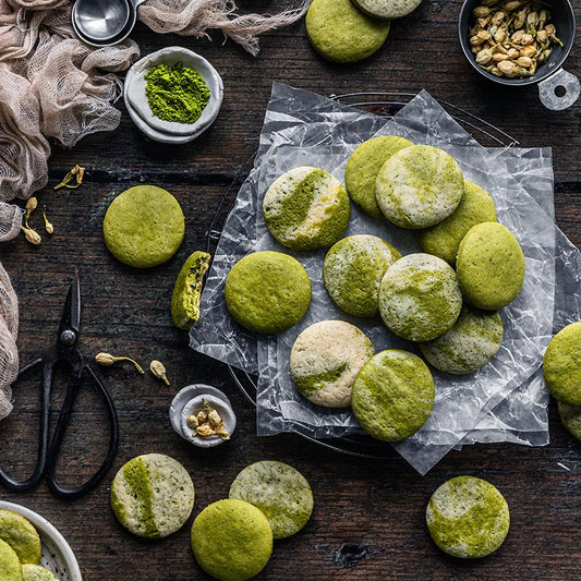 Suncore Foods® Matcha Marbled Cookies