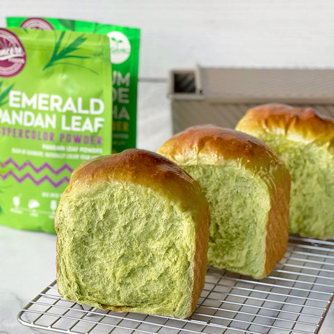 Matcha Pandan Milk Bread