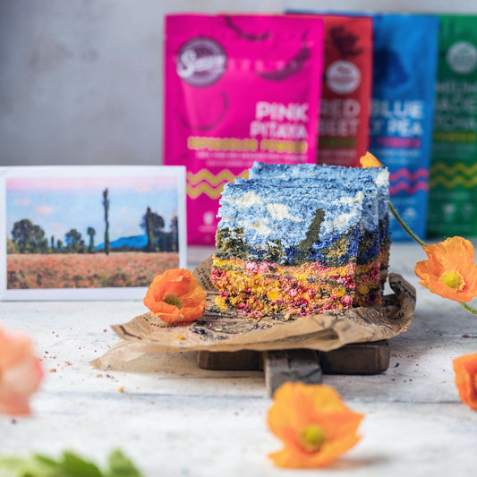 Suncore Foods Monet's Poppy Field Cake