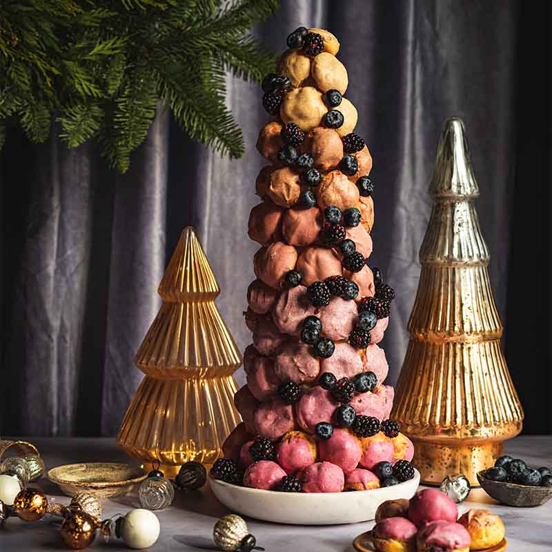 Ombre Cream Puff Tower