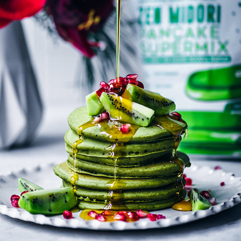 Zen Midori Matcha Pancakes