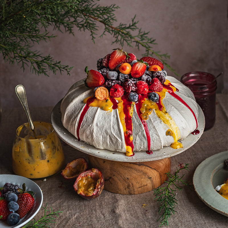 Suncore Foods Passion Fruit Hibiscus Pavlova