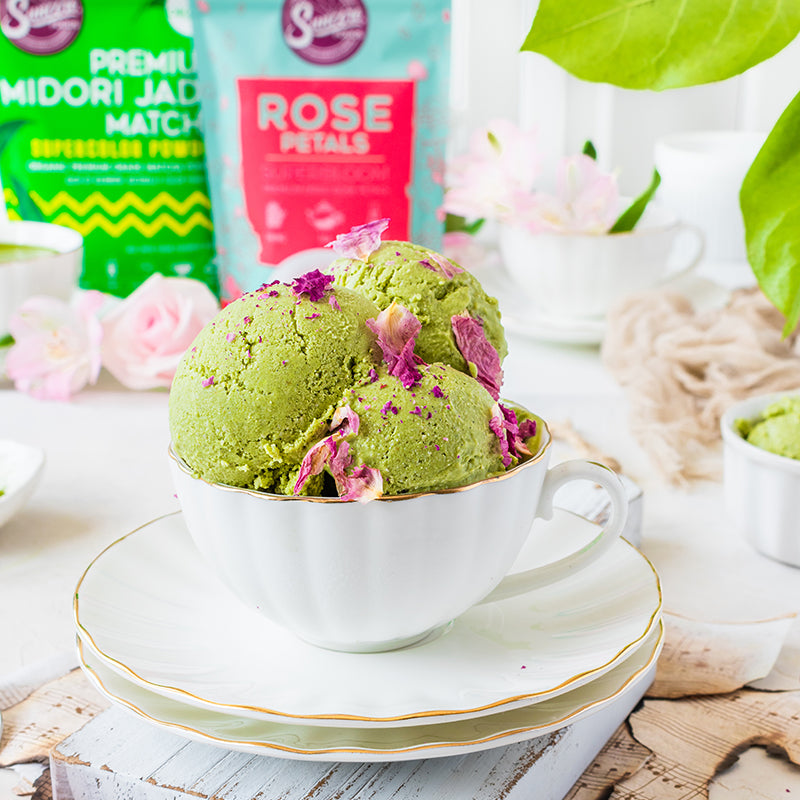 Suncore Foods Premium Midori Jade Matcha Rose Nice-Cream