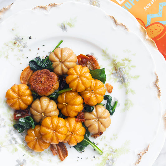 Suncore Foods Autumnal Baked Sweet Potato Yam Pumpkin Gnocchi