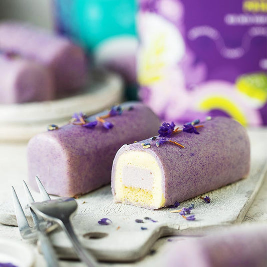 Purple Sweet Potato Mousse Cakes