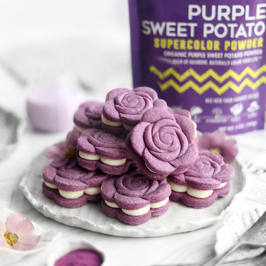 Suncore Foods Purple Sweet Potato Sandwich Cookies