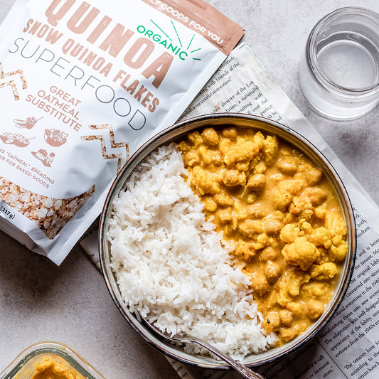 Suncore Foods Quinoa & Chickpea Curry with Cauliflower