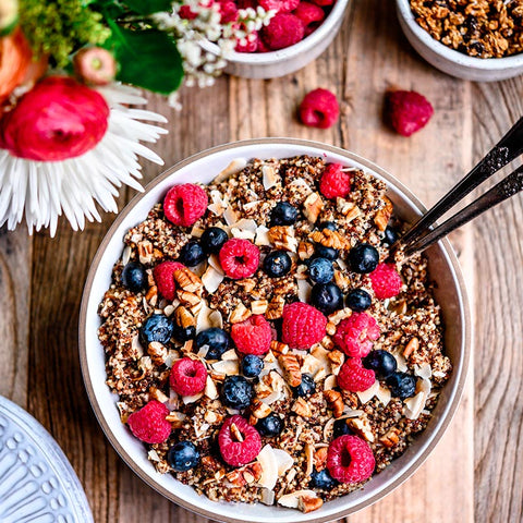 Chia Quinoa Coconut Breakfast Bowl