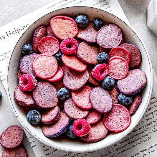 Suncore Foods Power Pink & Ultra Violet Pancake Mini Bites