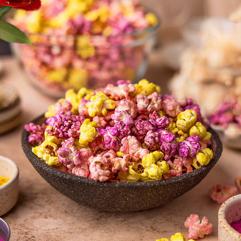 Candied Rainbow Popcorn