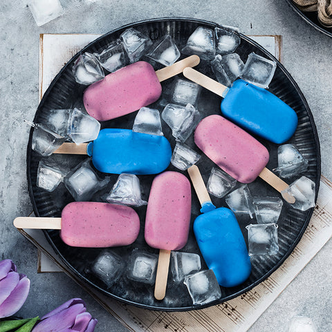 Rainbow Popsicles