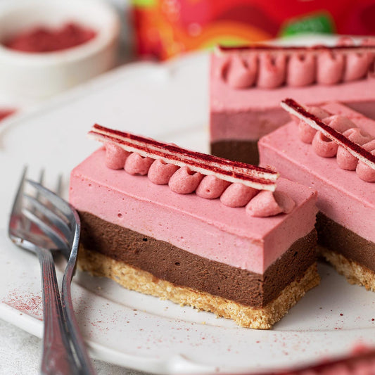 Suncore Foods® Red Beet and Chocolate Mousse Cake