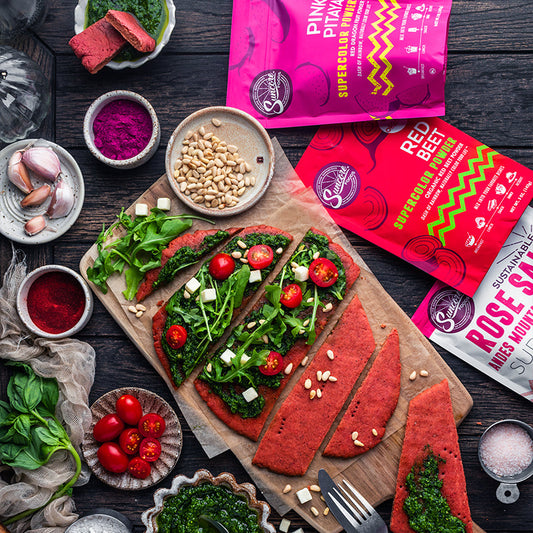 Suncore Foods Red Beet Pink Pitaya Flatbread