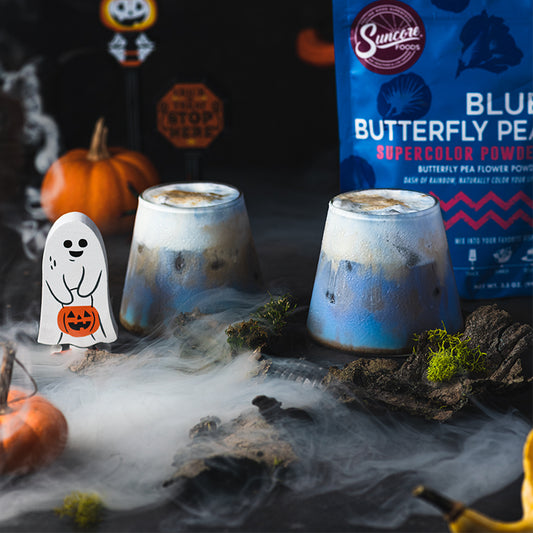Suncore Foods Scarily Scrumptious Halloween Blue Latte