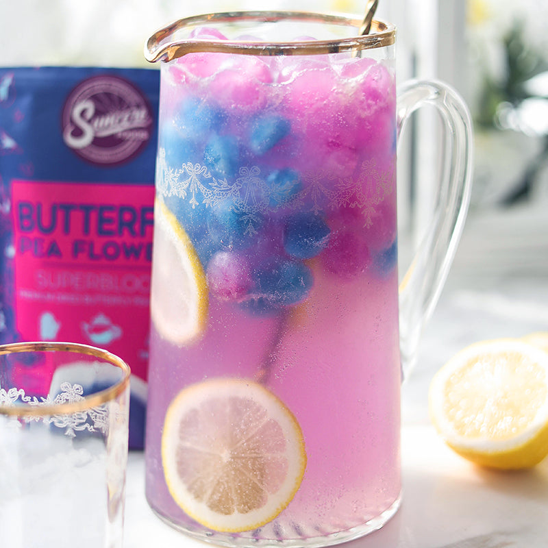 Suncore Foods Sparkling Blue Butterfly Pea Flower Lemonade